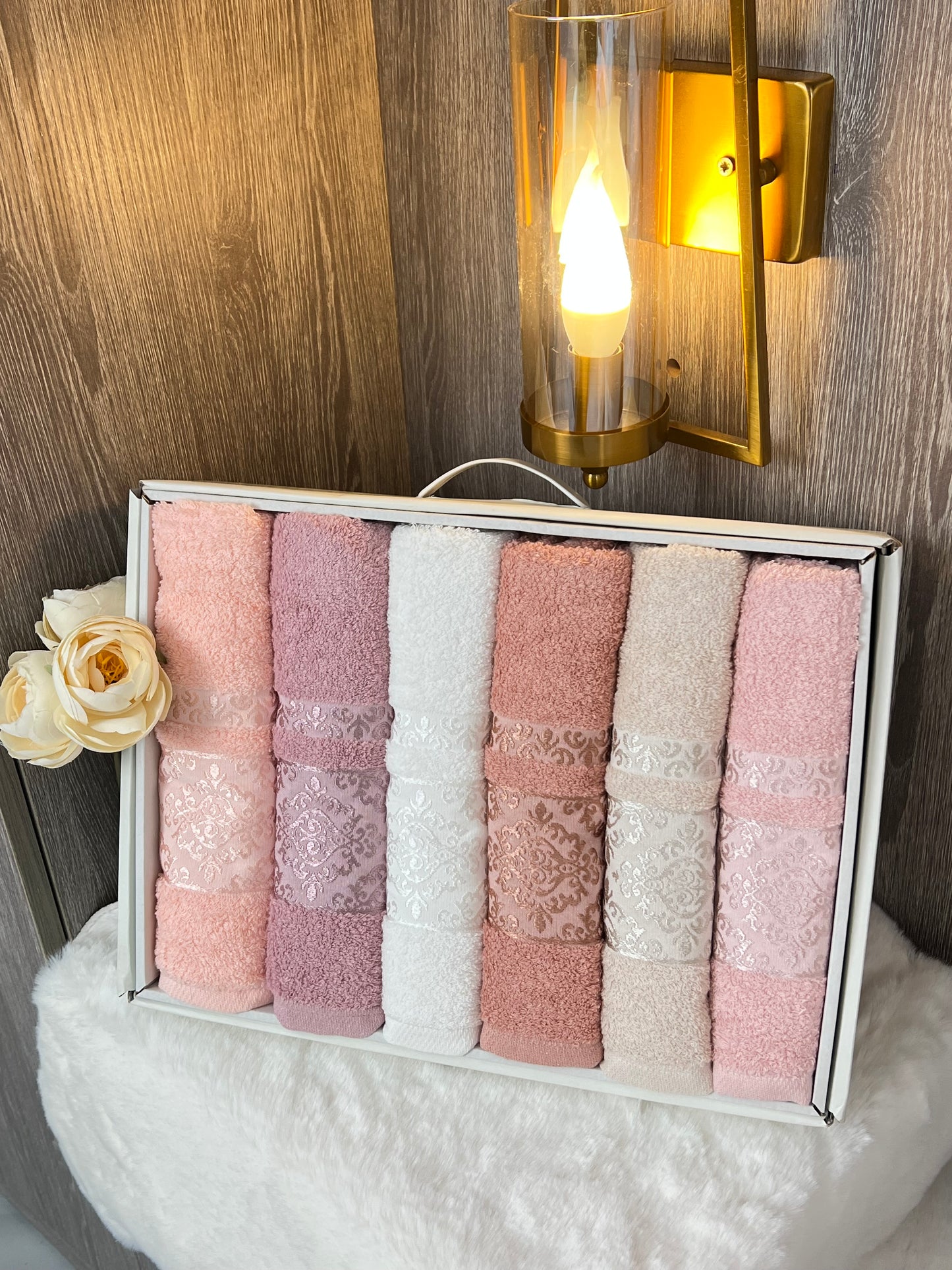 Serviette rosy