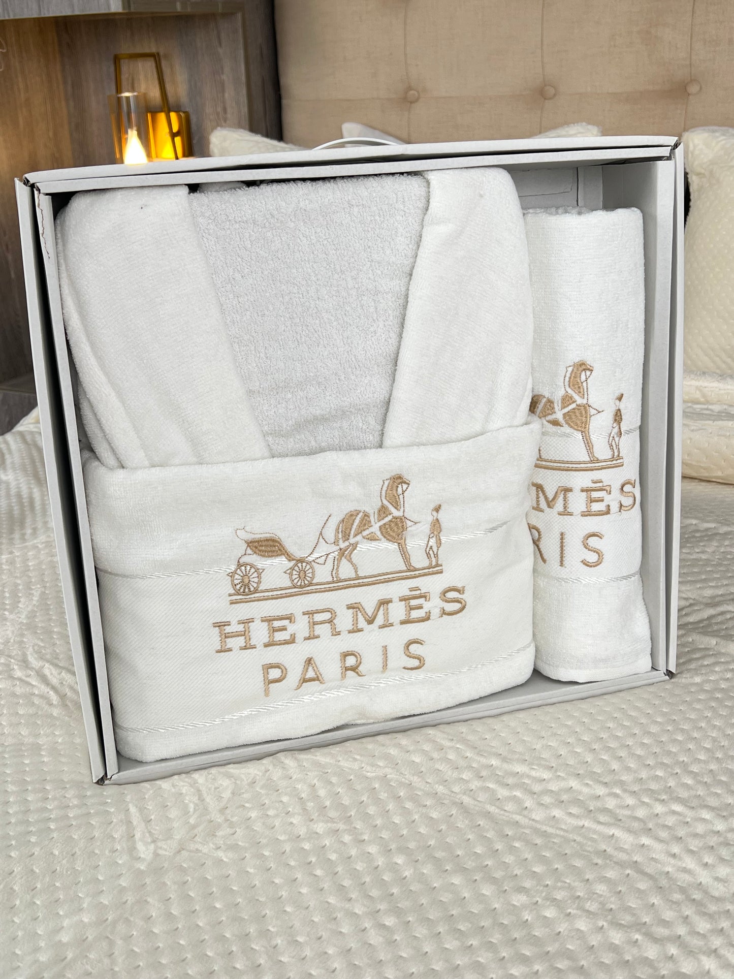 Sortie de bain hermès femme