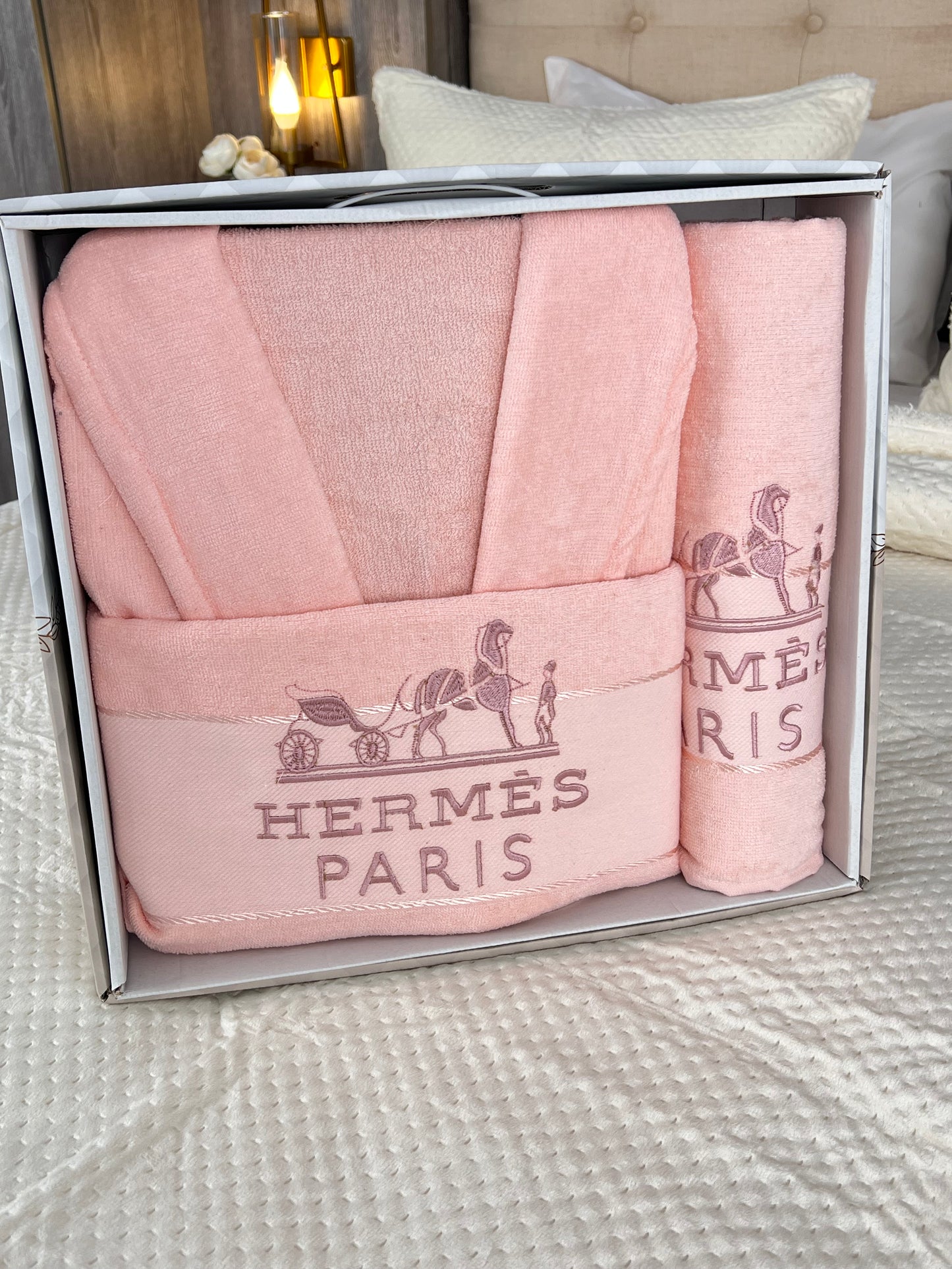 Sortie de bain hermès femme